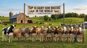 Read more about the article Top 10 Dairy Cow Breeds in the World