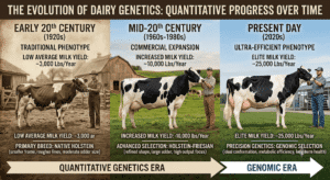 Read more about the article How Dairy Cow Genetics Have Changed Over Time