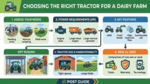 Read more about the article How to Choose the Dairy Farm Tractors: A Complete Buyer’s Guide