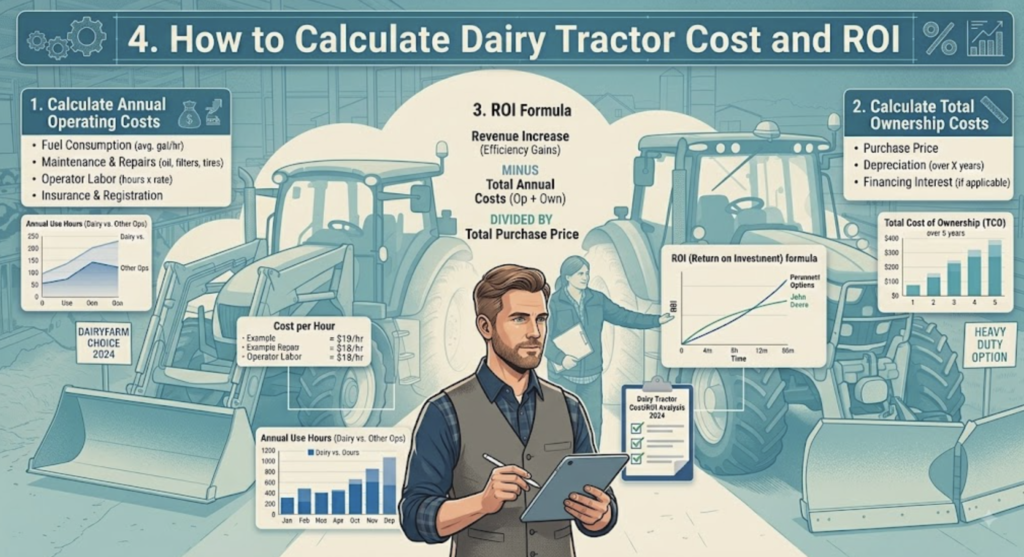 Calculate Dairy Tractor Cost and ROI