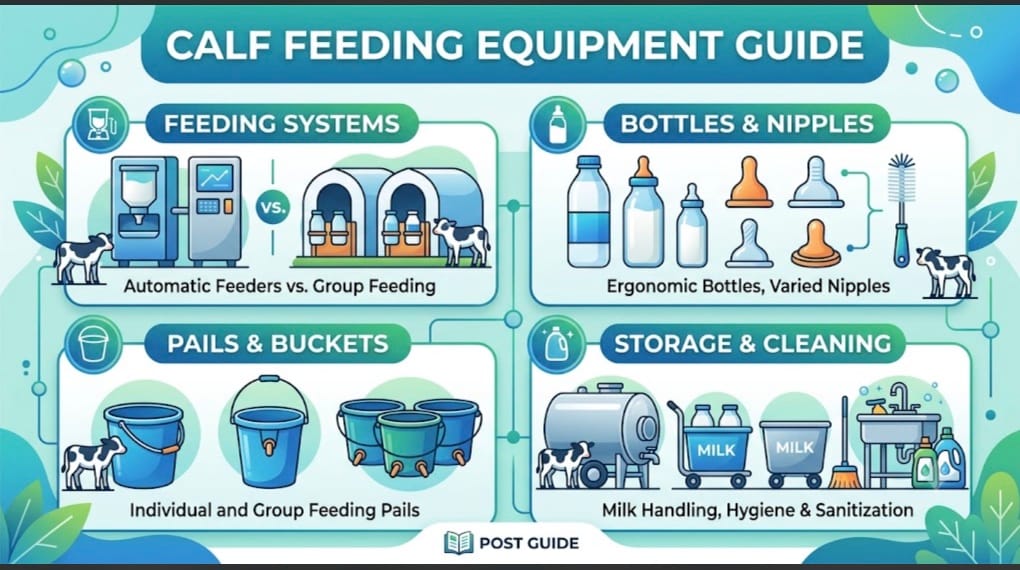 Read more about the article The Complete Calf Feeding Equipment Guide for Healthy Herd Growth