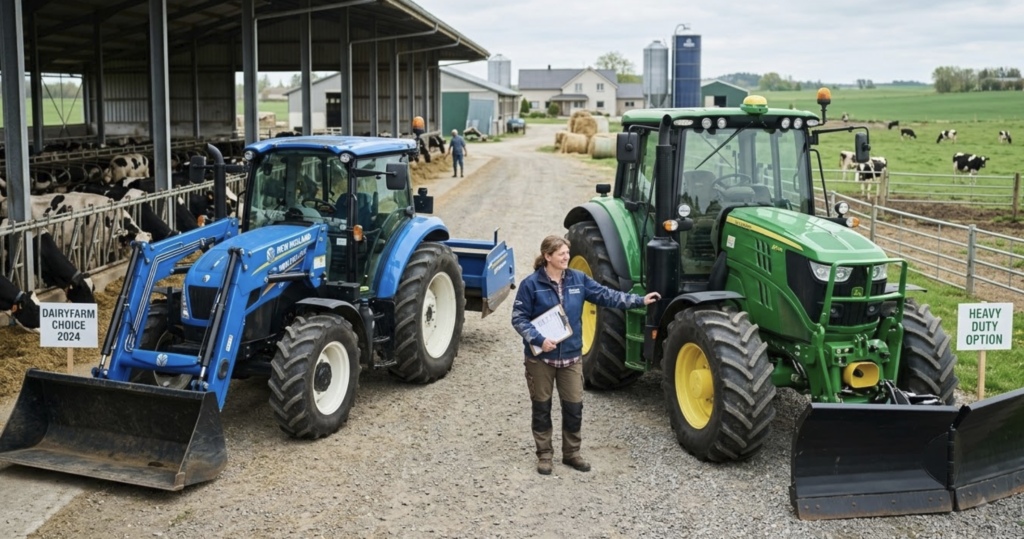 dairy farm tractors