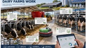 Read more about the article How Modern Dairy Farms Work