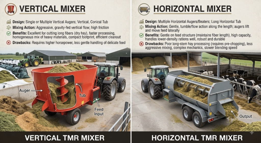 TMR Mixers: Vertical vs Horizontal 1