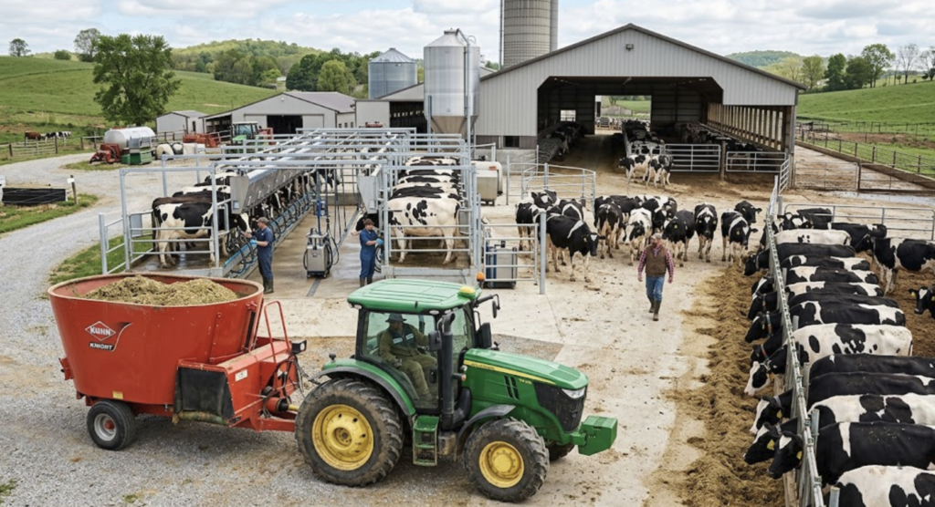 Start Daily Dairy Farm Operations