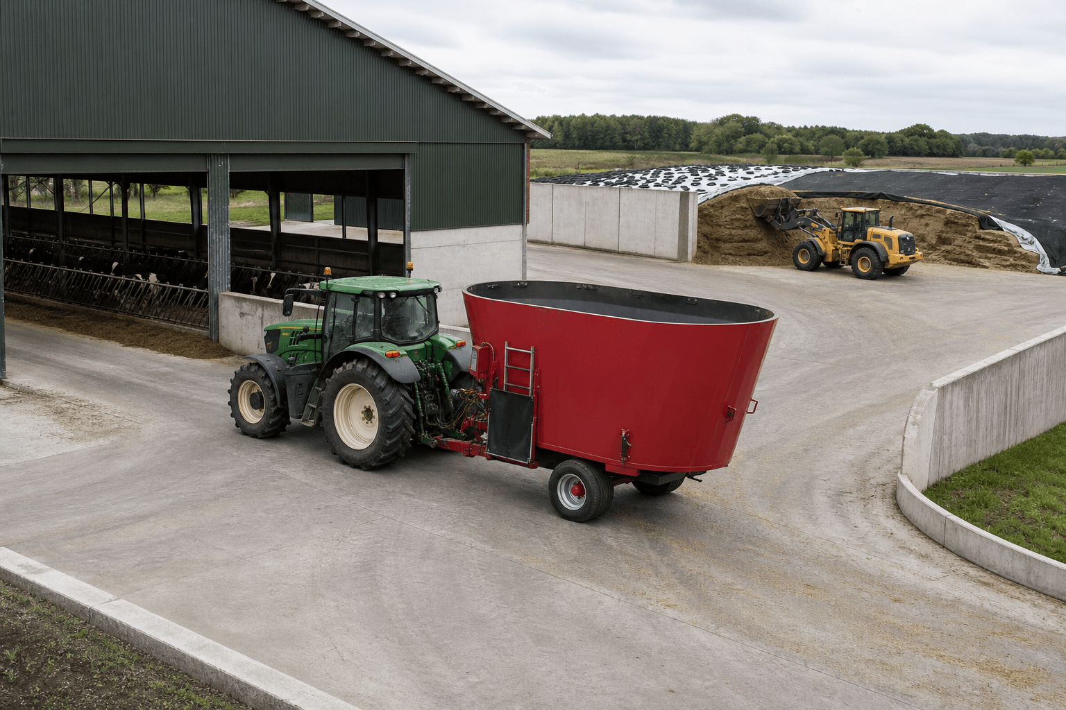 Read more about the article Self Propelled TMR Mixer vs Trailed Mixer: Which Fits Your Farm?