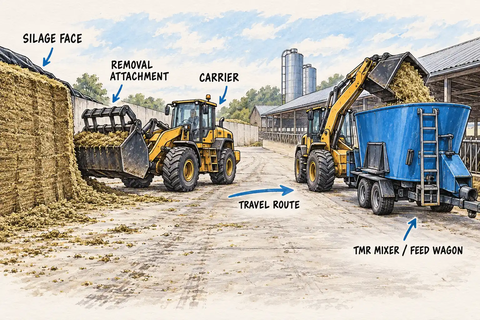 Read more about the article How to Choose Silage Handling Equipment for Dairy Farms