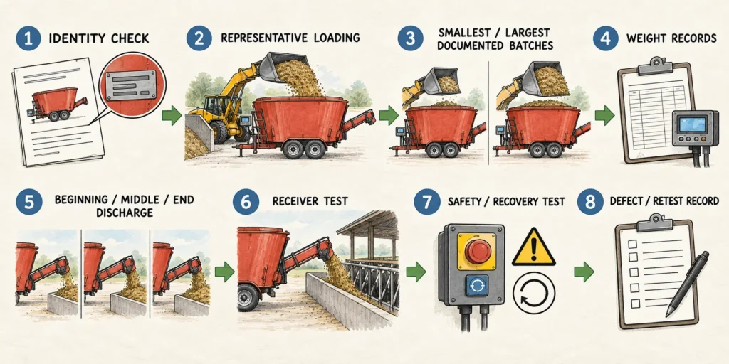 005 tmr mixer acceptance test