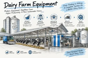 Read more about the article Dairy Farm Equipment: A Practical Guide to Essential Systems